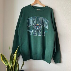 Vintage Style South Dakota University Sweatshirt
